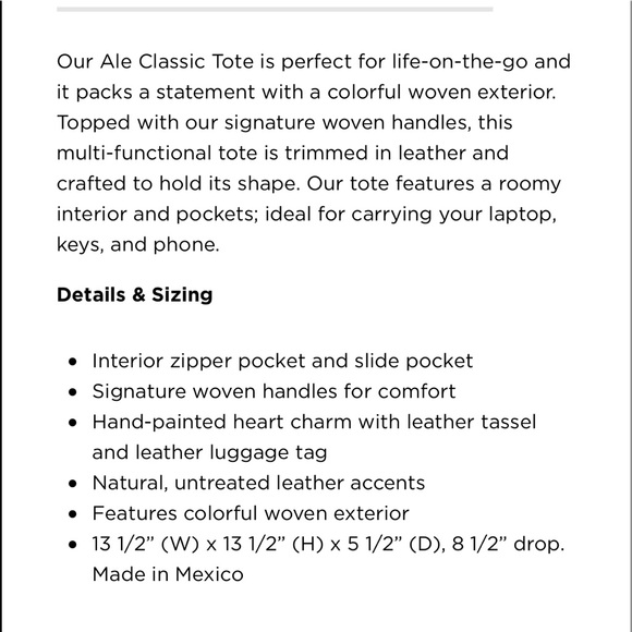 Consuelo Ale tote - Picture 2 of 5